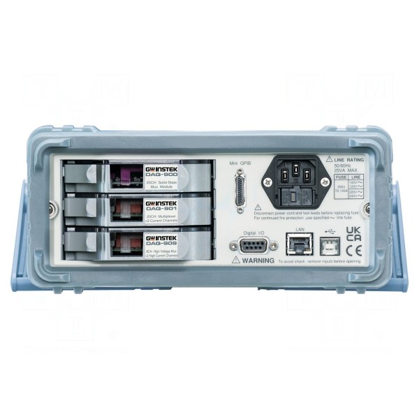 Miernik: system akwizycji danych GW INSTEK DAQ-9600-GPIB