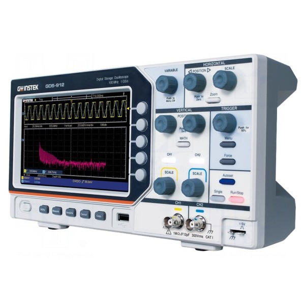 Oscyloskop: cyfrowy GW INSTEK GDS-912