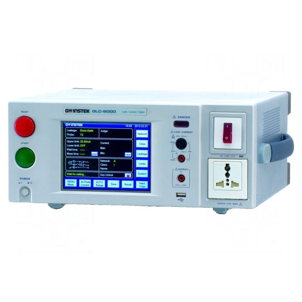 Miernik: prądu upływu GW INSTEK GLC-9000