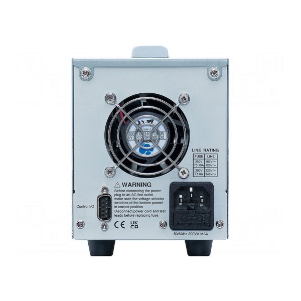 Zasilacz laboratoryjny: standardowy GW INSTEK GPE-1205