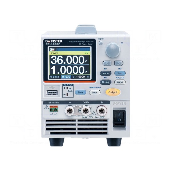 Zasilacz laboratoryjny: programowalny GW INSTEK PPX-3601(EU)(GPIB)