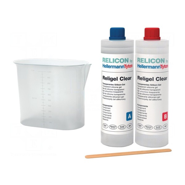 Zalewa silikonowa HELLERMANNTYTON 435-00754