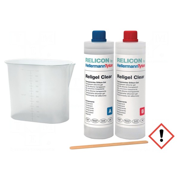 Zalewa silikonowa HELLERMANNTYTON 435-00754