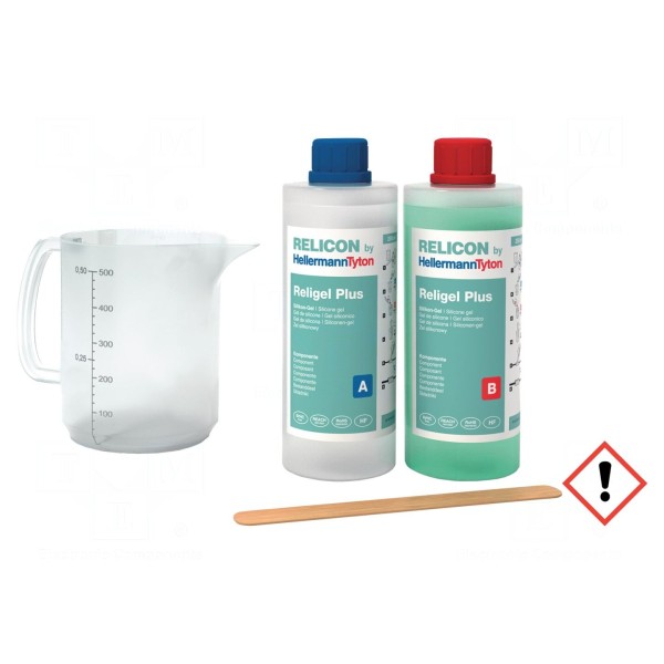 Zalewa silikonowa HELLERMANNTYTON 435-00756