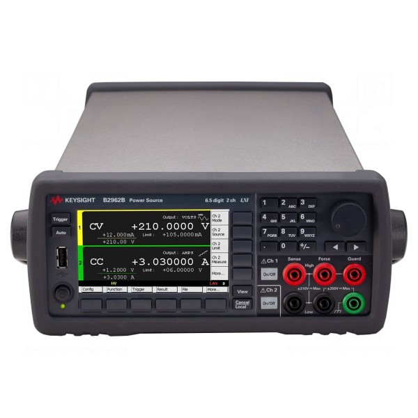 Miernik: jednostka pomiarowo-zasilająca KEYSIGHT B2962B