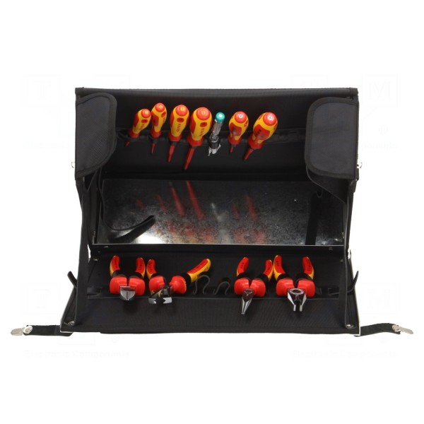 Zestaw narzędzi: ogólnego stosowania KNIPEX 00 21 02 EL