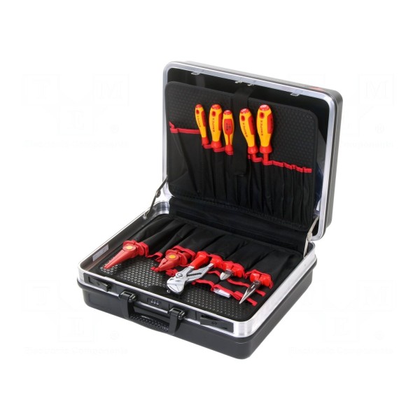 Zestaw narzędzi: ogólnego stosowania KNIPEX 00 21 05 EV