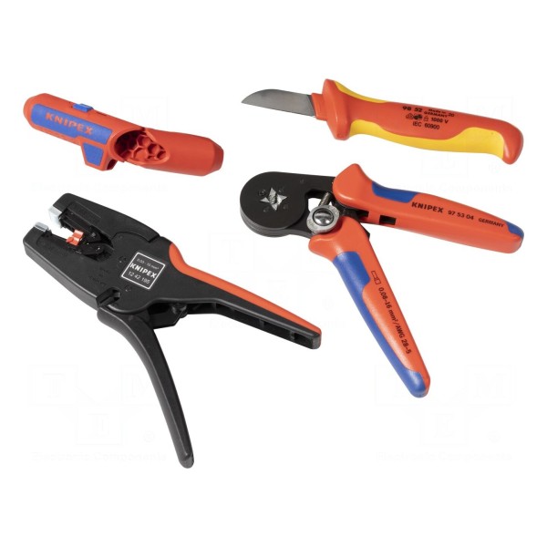 Zestaw narzędzi: ogólnego stosowania KNIPEX 00 21 37