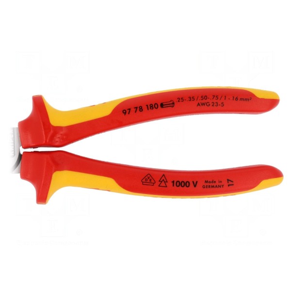 Narzędzie: do zaciskania KNIPEX 97 78 180