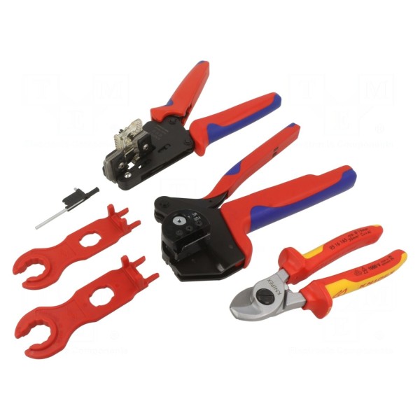 Zestaw narzędzi: do prac montażowych KNIPEX 97 91 04 V02