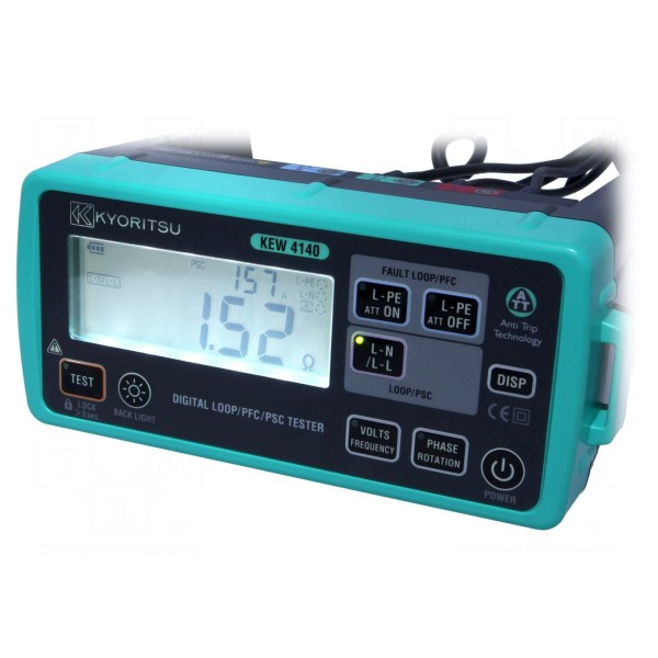 Miernik: impedancji pętli zwarcia KYORITSU KEW4140