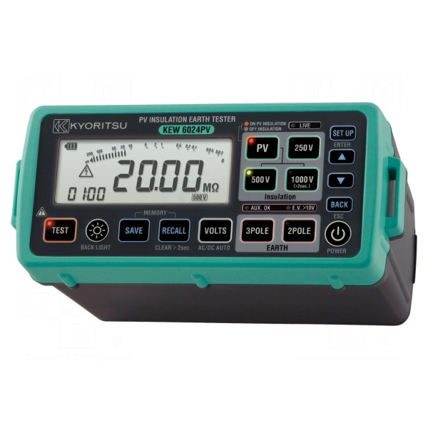 Miernik: rezystancji izolacji KYORITSU KEW6024PV