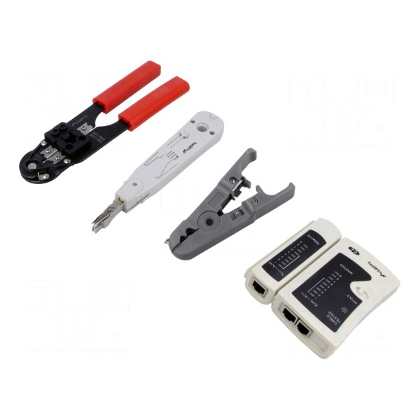 Zestaw narzędzi: do serwisowania sieci LAN LANBERG NT-0301