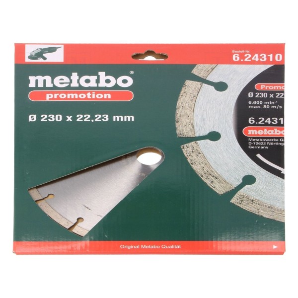 Tarcza tnąca diamentowa METABO 624310000