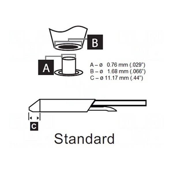 Grot: do rozlutownic METCAL DSC-8CN0008S