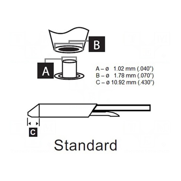 Grot: do rozlutownic METCAL DSC-9CN0010S