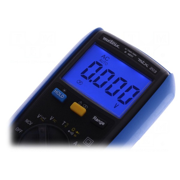 Multimetr cyfrowy METRIX MTX 203