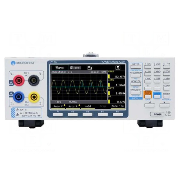 Miernik: analizator mocy MICROTEST 7140