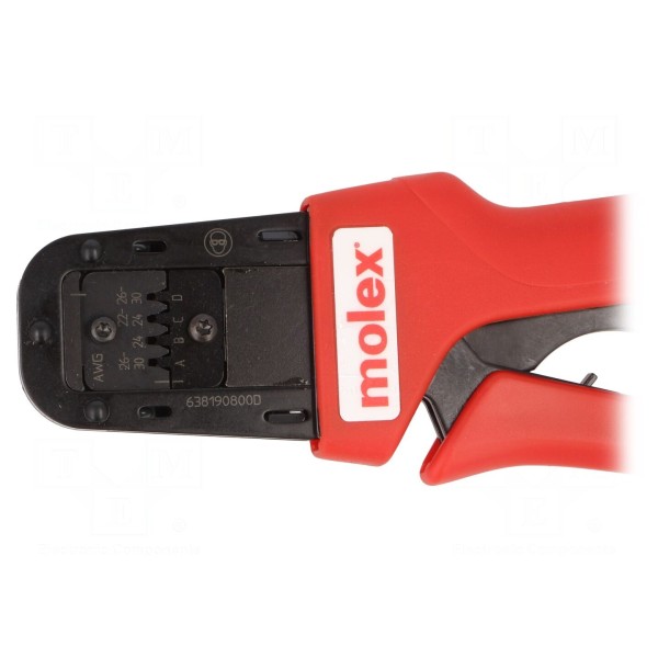 Narzędzie: do zaciskania MOLEX 0638190800