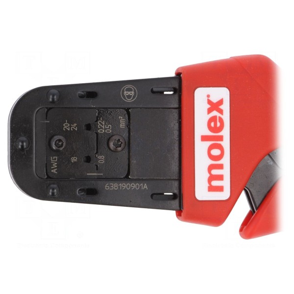 Narzędzie: do zaciskania MOLEX 63819-0901