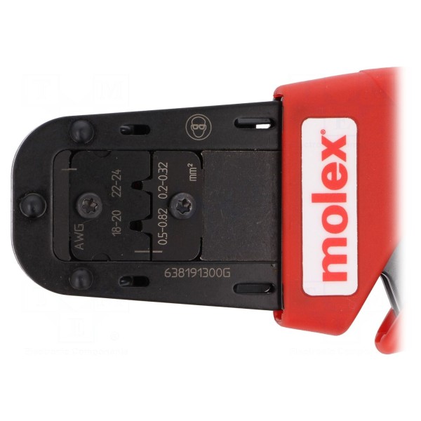 Narzędzie: do zaciskania MOLEX 0638191300