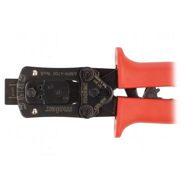 Narzędzie: do zaciskania MOLEX 0638194700