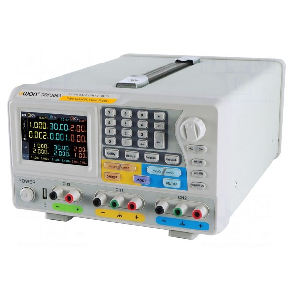 Zasilacz laboratoryjny: programowalny OWON ODP3063