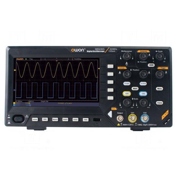 Oscyloskop: cyfrowy OWON SDS220S