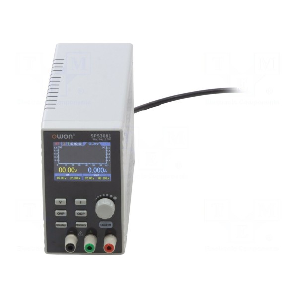 Zasilacz laboratoryjny: programowalny OWON SPS3081