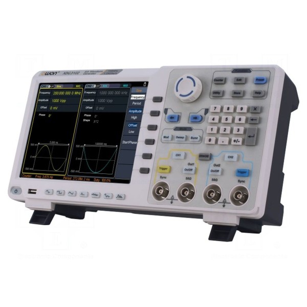 Generator laboratoryjny: funkcyjny, arbitralny OWON XDG3102