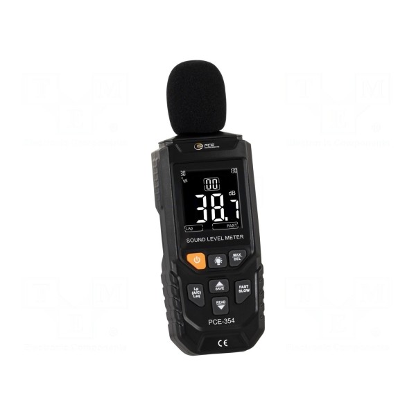 Miernik: natężenia dźwięku PCE INSTRUMENTS PCE-354