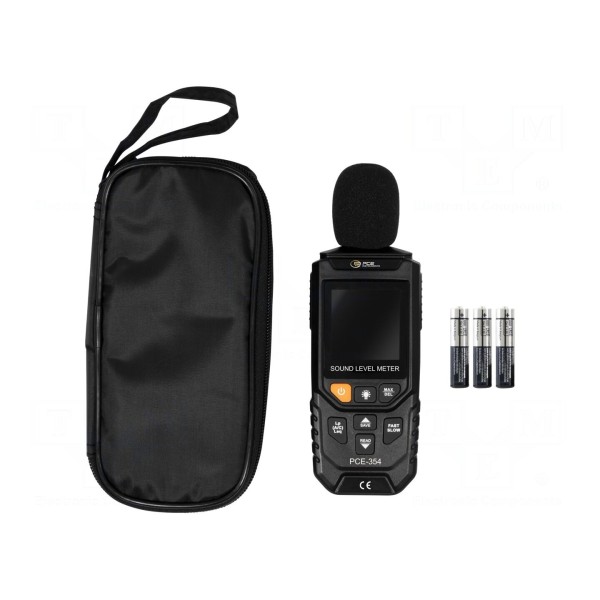 Miernik: natężenia dźwięku PCE INSTRUMENTS PCE-354