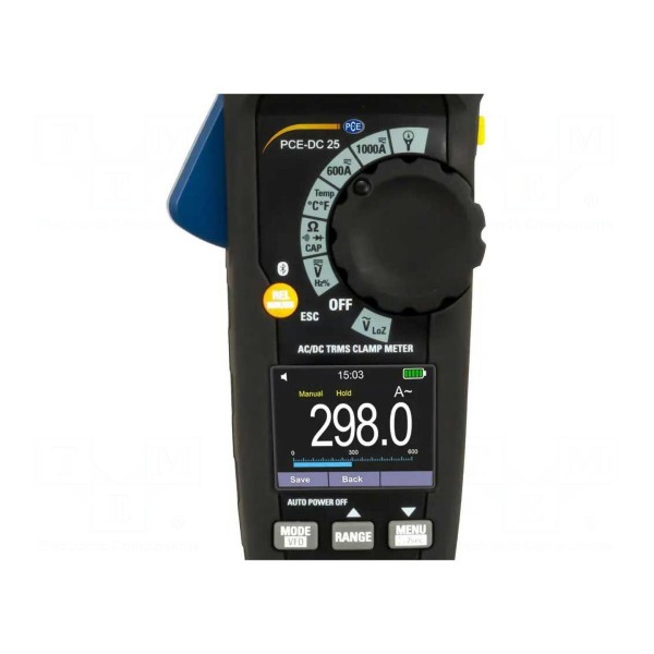 Miernik: wielofunkcyjny PCE INSTRUMENTS PCE-DC 25
