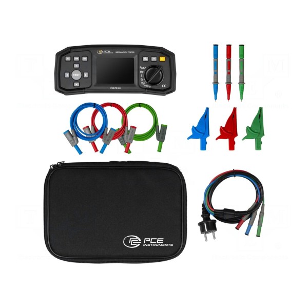 Miernik: instalacji elektrycznej PCE INSTRUMENTS PCE-ITE 55B