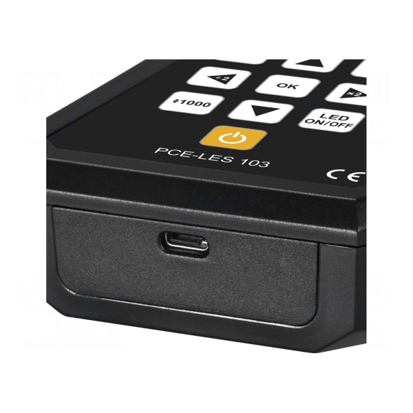 Miernik: tachometr, stroboskop LED PCE INSTRUMENTS PCE-LES 103UV-365-CTA-KIT