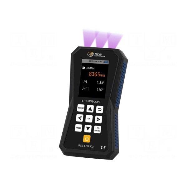 Miernik: tachometr, stroboskop LED PCE INSTRUMENTS PCE-LES 303UV-365