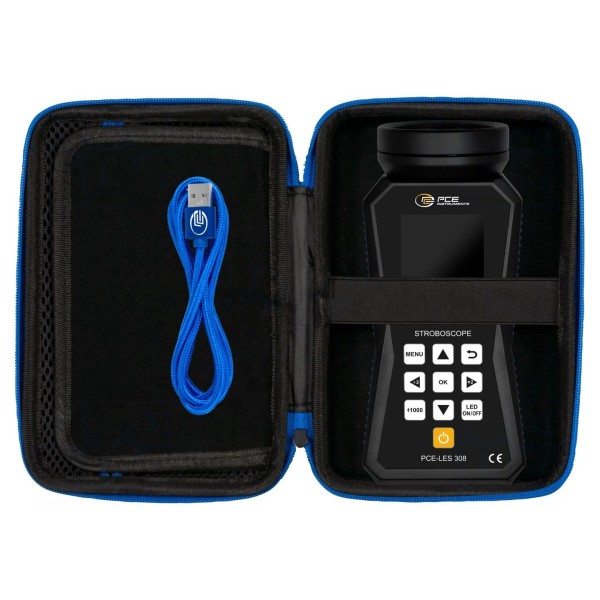 Miernik: tachometr, stroboskop LED PCE INSTRUMENTS PCE-LES 308-ICA