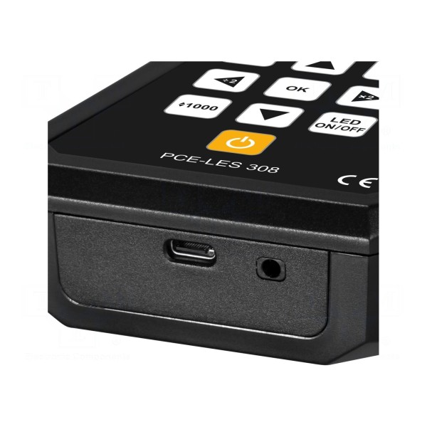 Miernik: tachometr, stroboskop LED PCE INSTRUMENTS PCE-LES 308UV-365-ICA