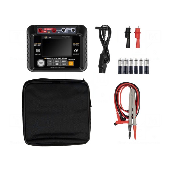 Miernik: rezystancji izolacji PCE INSTRUMENTS PCE-MO 1500