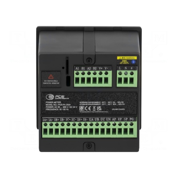 Miernik: parametrów sieci PCE INSTRUMENTS PCE-PA 5500