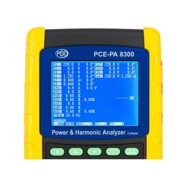 Miernik: analizator jakości energii PCE INSTRUMENTS PCE-PA 8300-2-ICA