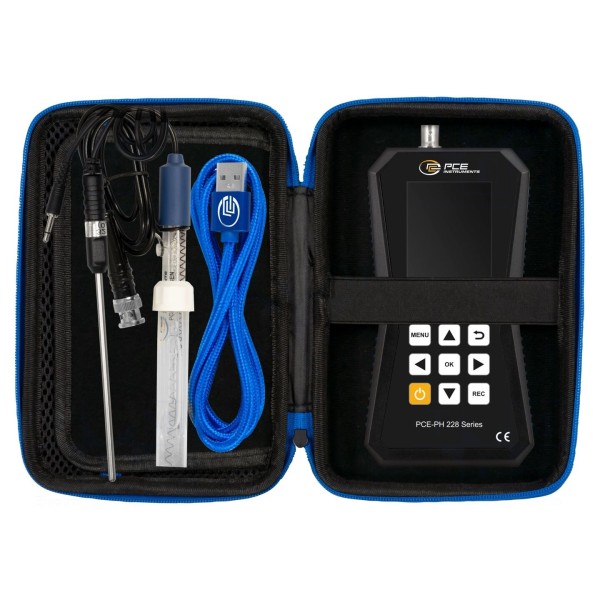 Miernik: pH PCE INSTRUMENTS PCE-PH 228LAB-GEN-ICA