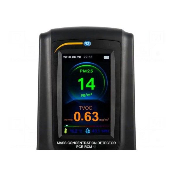 Miernik: jakości powietrza PCE INSTRUMENTS PCE-RCM 11