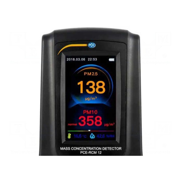 Miernik: jakości powietrza PCE INSTRUMENTS PCE-RCM 12