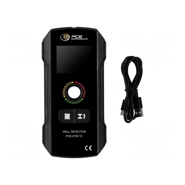 Bezdotykowy wykrywacz metali, napięcia i drewna PCE INSTRUMENTS PCE-STM 10