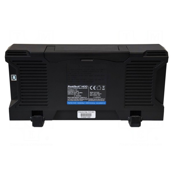 Oscyloskop: cyfrowy PEAKTECH P 1400