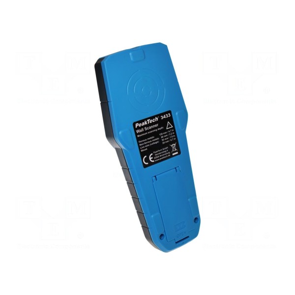 Bezdotykowy wykrywacz drewna, metali i przewodów PEAKTECH P 3433