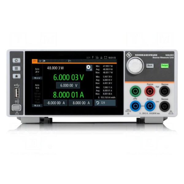 Miernik: jednostka pomiarowo-zasilająca ROHDE & SCHWARZ NGU201COM