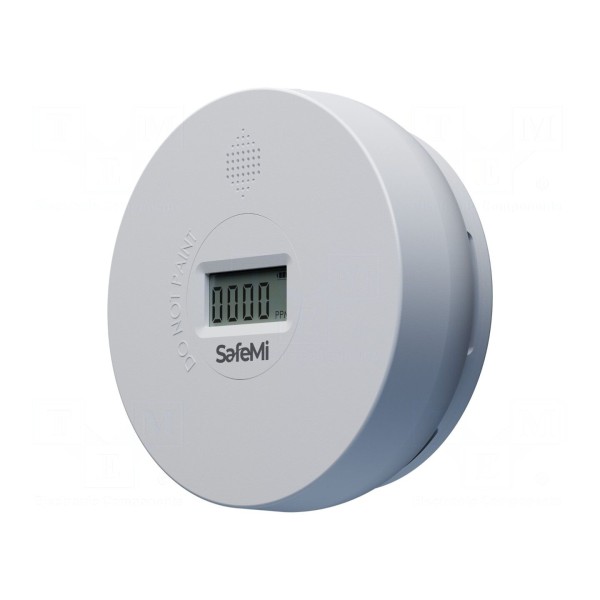 Miernik: wykrywacz CO i dymu SafeMi SHCS-10D