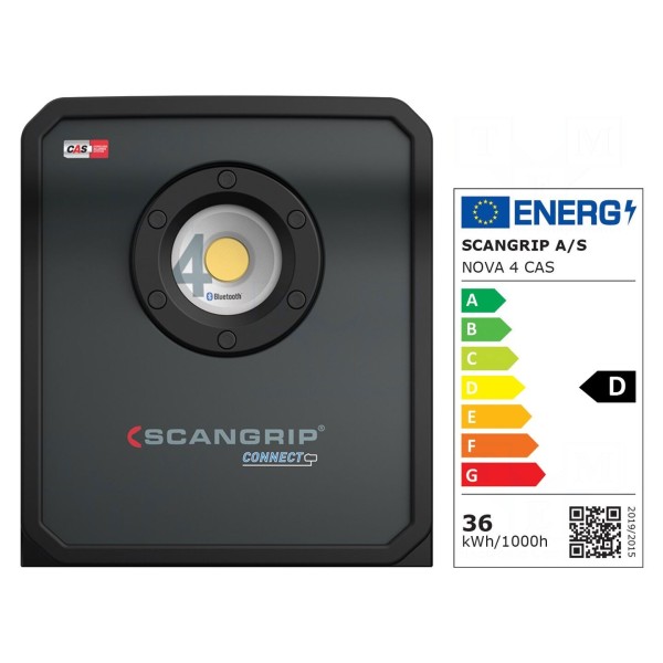 Lampa: robocza SCANGRIP NOVA 4 CONNECT